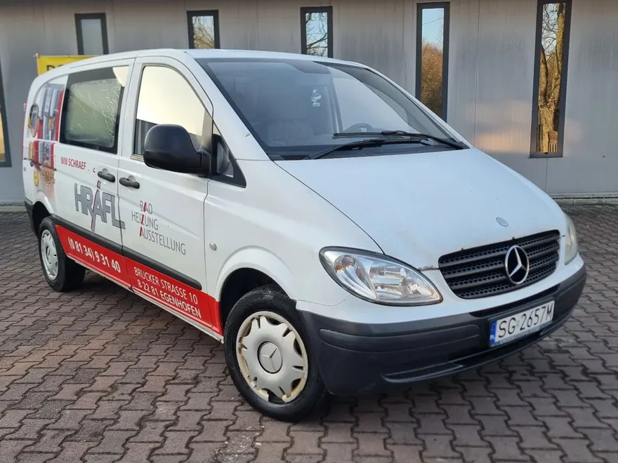 Skup Mercedes Vito — skupiony egzemplarz, wycena w 15 minut od zgłoszenia